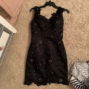 ⭐️Black lace dress